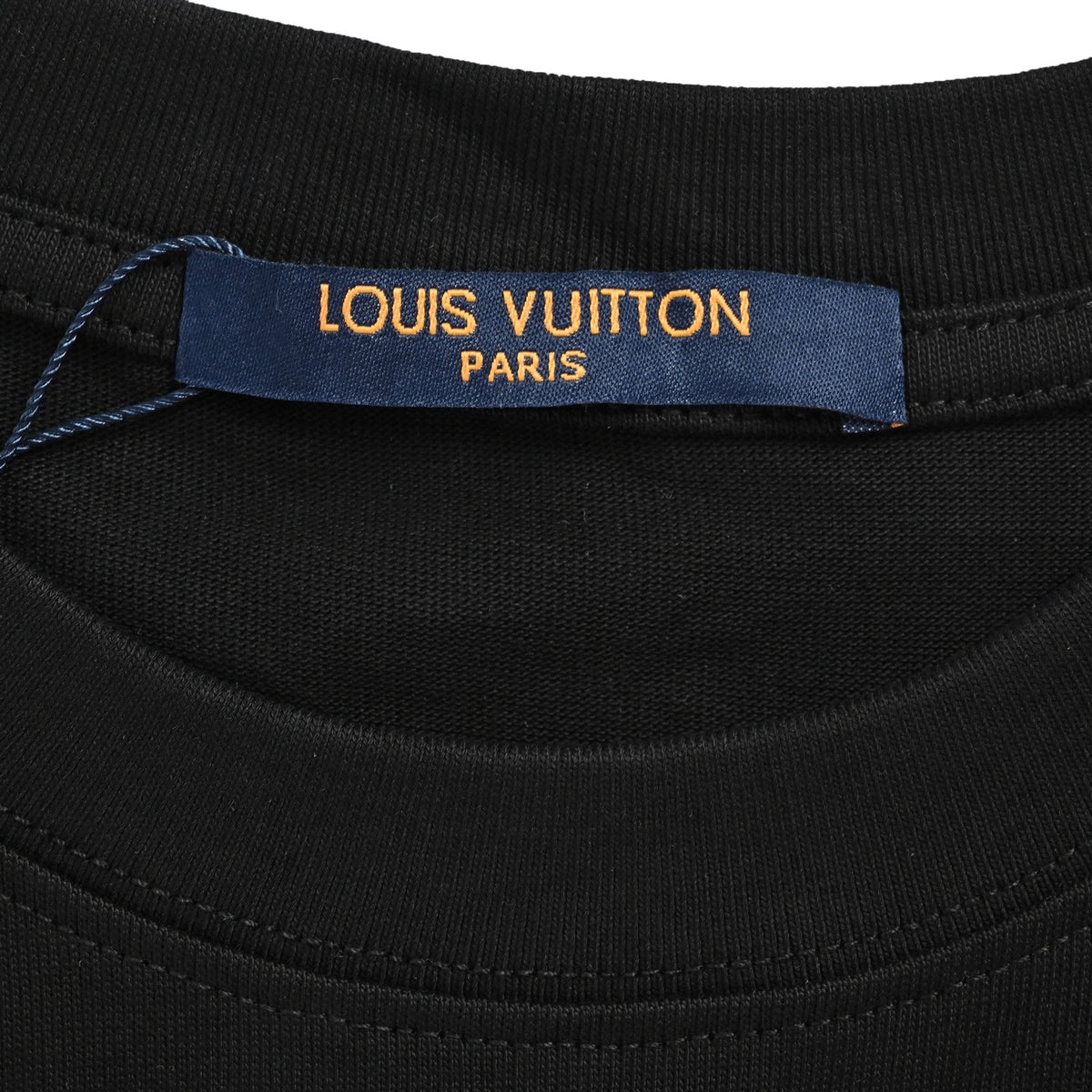 Louis Vuitton flocked logo printed short sleeves