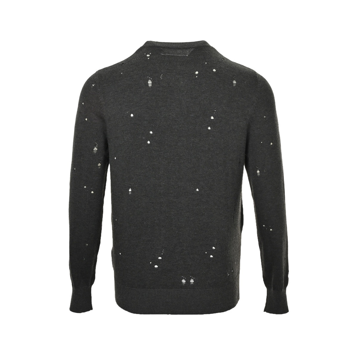 Maison Margiela/Margiela 25Fw digital jacquard hole sweater