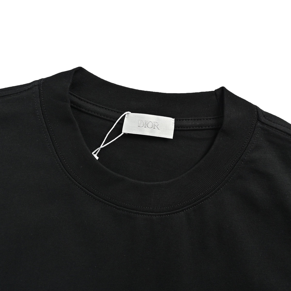 Dior 26ss graffiti hand-painted lettering printed short sleeves