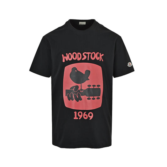 Moncler/Mask 26ss 1969 Woodstock Music Festival Short Sleeve