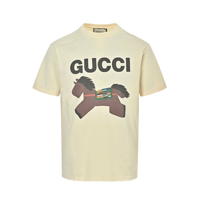 Gucci 26ss fun cartoon print short sleeves