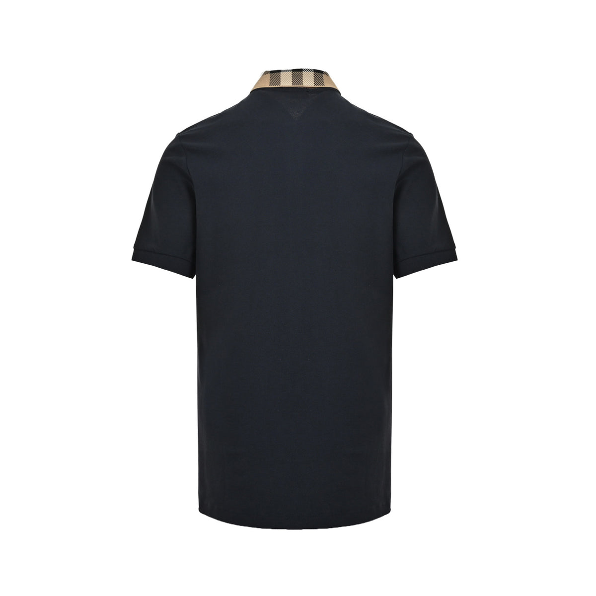 Burberry classic collar plaid Polo short sleeves