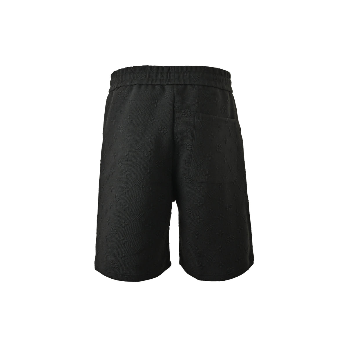 Louis Vuitton letter embroidered presbyopia dark pattern embossed shorts