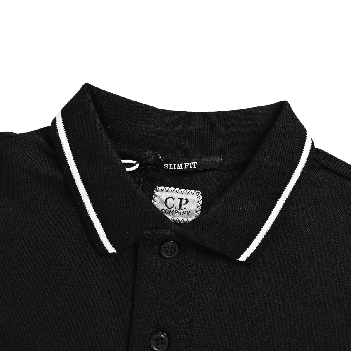 C.P. Company CP Classic Striped Small Label Polo Short Sleeve