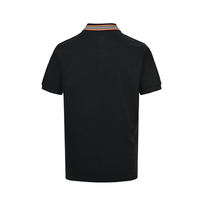 Burberry Polo short sleeves with small embroidery on the chest