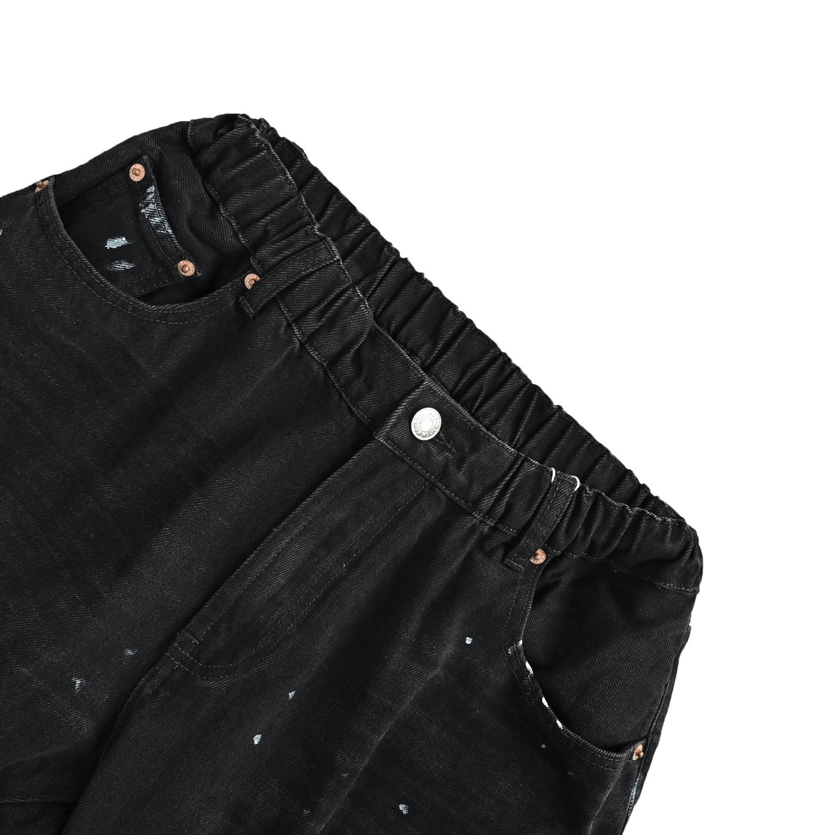 MAISONMARGIELA/Maggiela splash-ink elastic jeans
