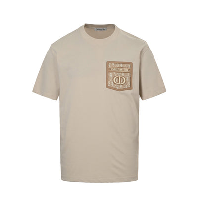 Dior 25ss presbyopic pocket taped short sleeves