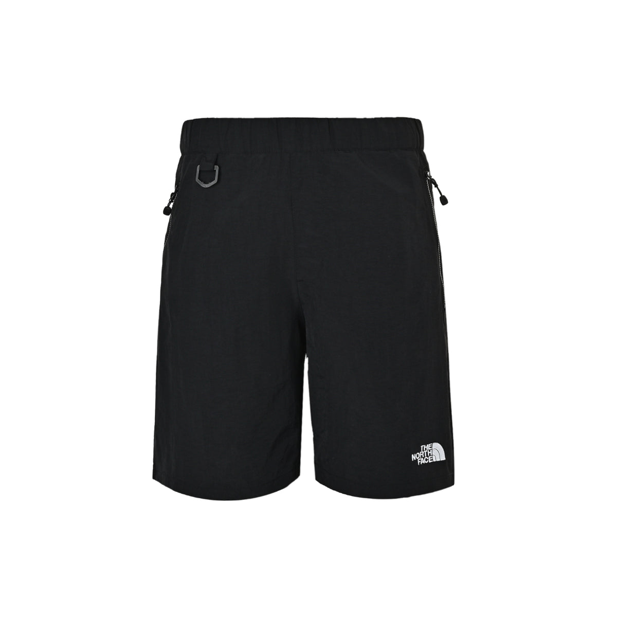The North Face/North Face solid color lace-up embroidered logo shorts