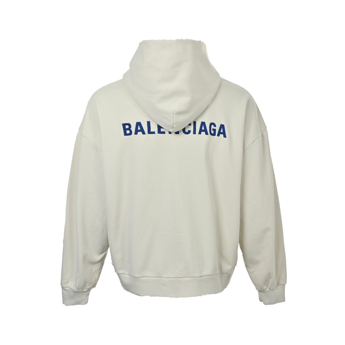 Balenciaga/Balanciaga 25Fw front and back letter embroidered zipper hooded sweatshirt