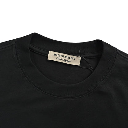 Burberry Overlapping War Horse Knight Small Label Embroidered Short Sleeves