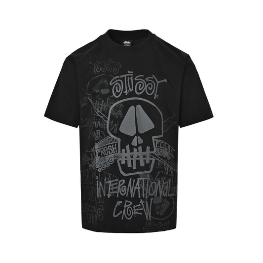 Stussy skull printed short sleeves