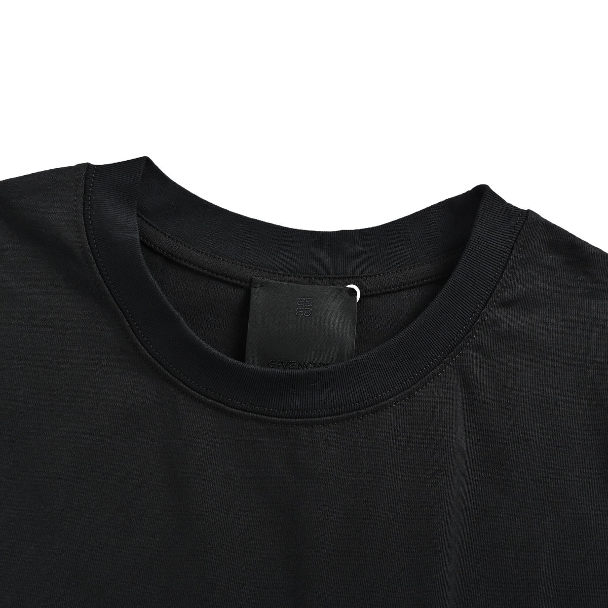 GIVENCHY four-square silicone small label printed short sleeves