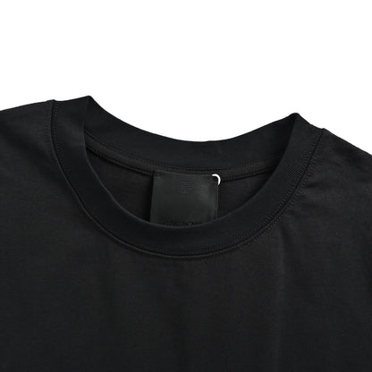GIVENCHY four-square silicone small label printed short sleeves