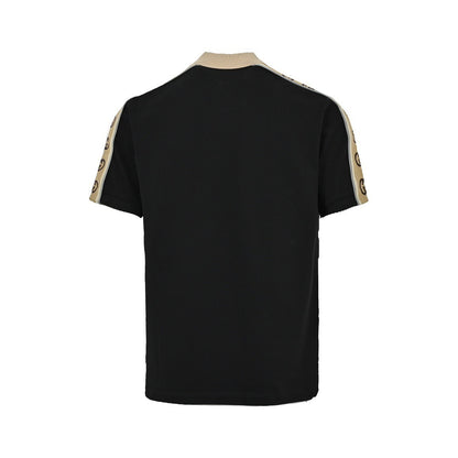 Gucci 20ss reflective webbing Polo short sleeves