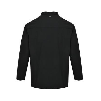 TEAM WANG Double Circle Neck Long Sleeve Shirt
