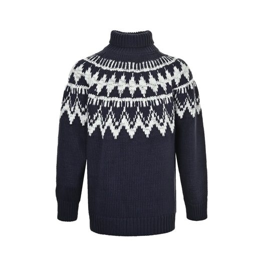 Dior jacquard turtleneck sweater