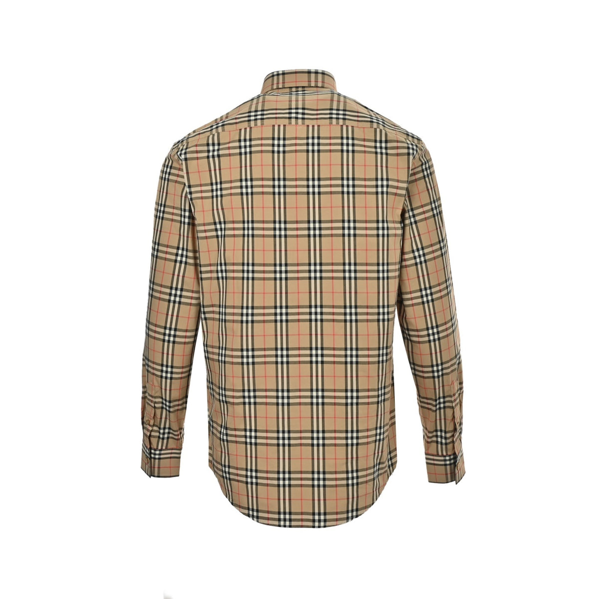 Burberry small plaid cotton shirt