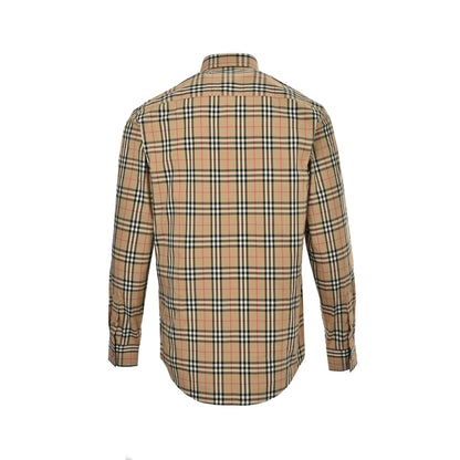 Burberry small plaid cotton shirt