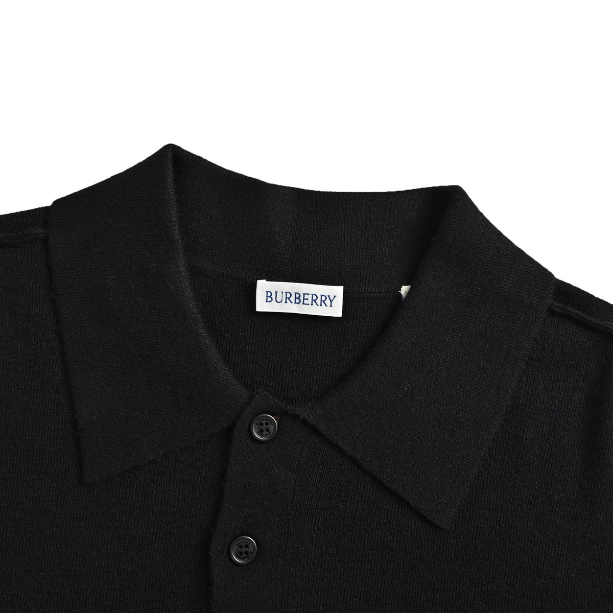 Burberry four-color plaid wool Polo short sleeves