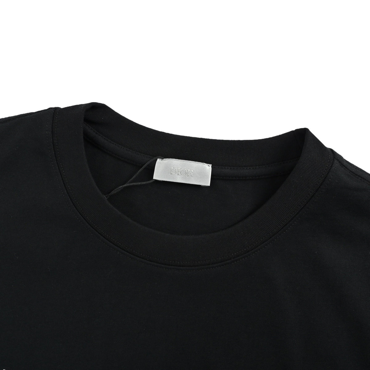 Dior mottled letter print short sleeves on the chest
