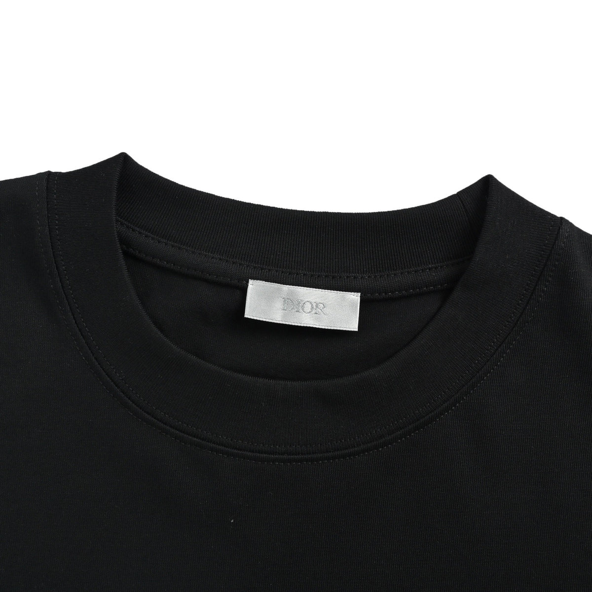 Dior 26ss sun letter print short sleeves
