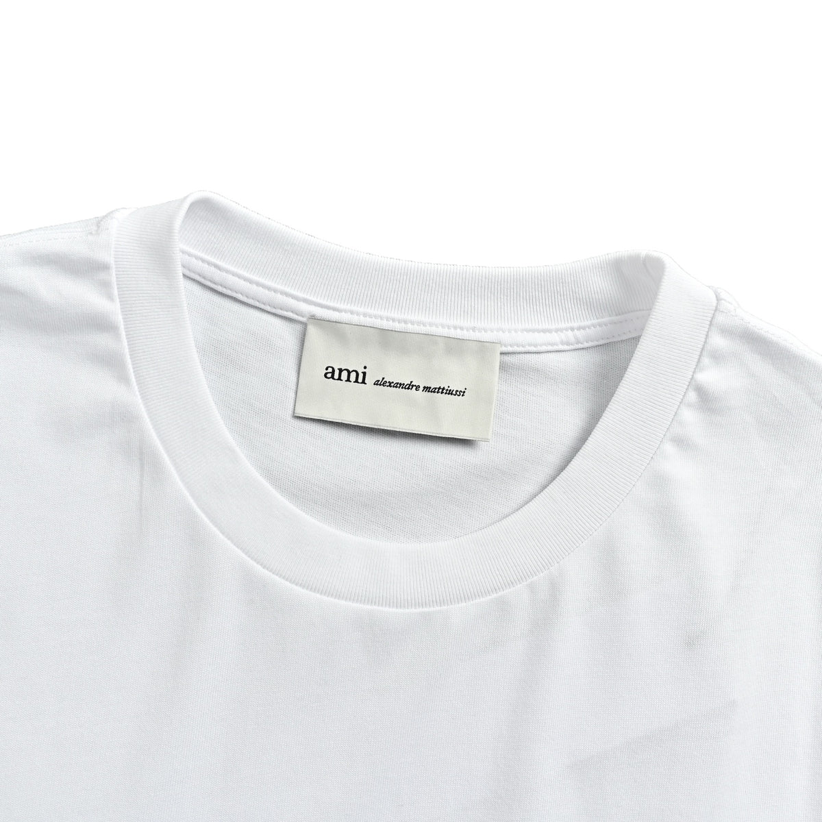 Ami Paris square label embroidered ADC box short sleeves