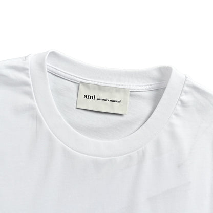 Ami Paris square label embroidered ADC box short sleeves