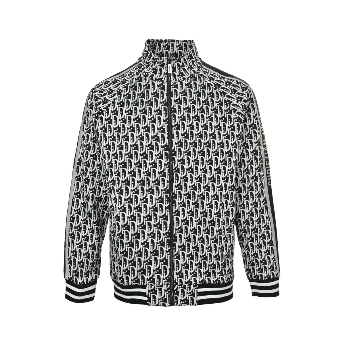 Dior all-over jacquard side webbing suit jacket
