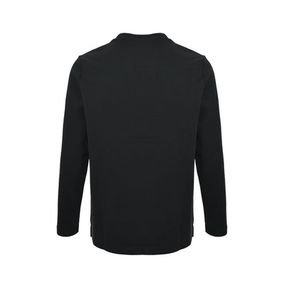 Chanel 25Fw brocade double C patch embroidered long-sleeved T-shirt