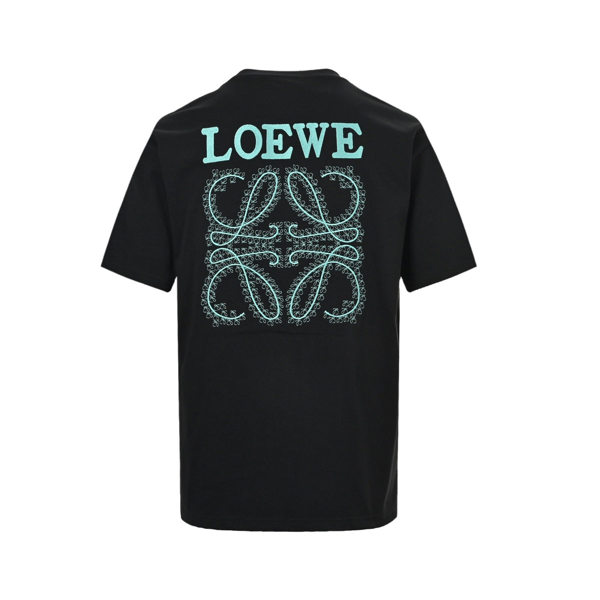 Loewe/Luo Yiwei 26ss thorns logo embroidered short sleeves