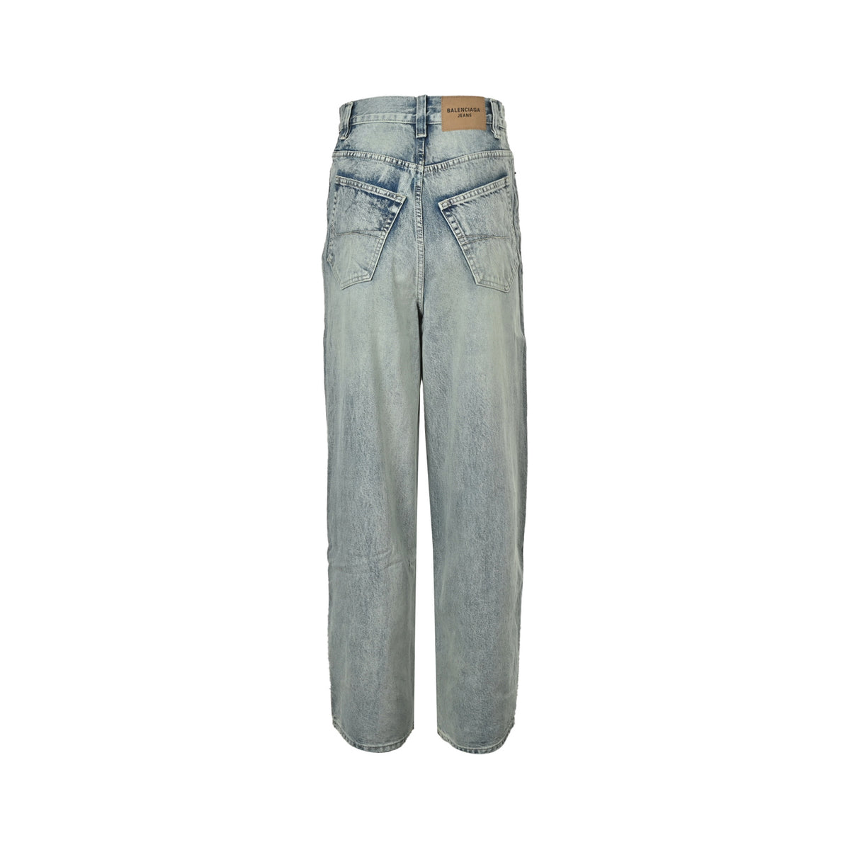 Balenciaga/Balanciaga Baggy ice blue denim trousers
