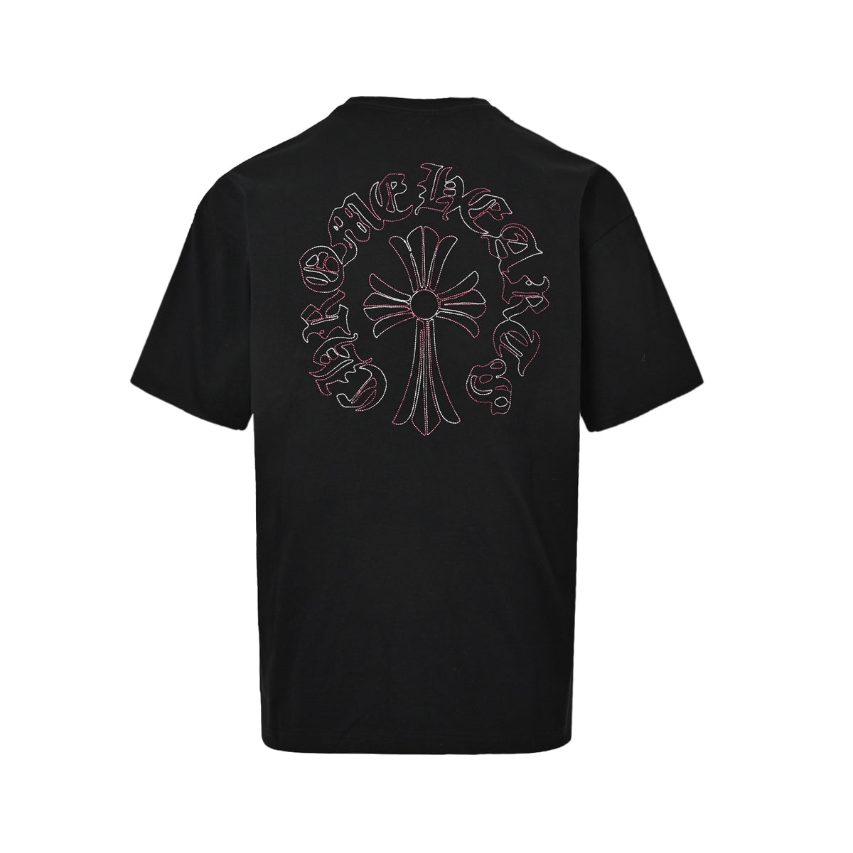 Chrome Hearts/Chrome Heart 26ss Sanskrit embroidered short sleeves on the front and back