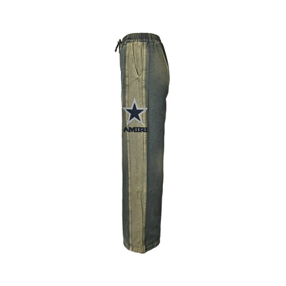 Amiri star embroidered jeans