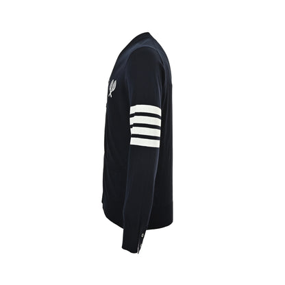 Thom Browne tennis racket cardigan jacket