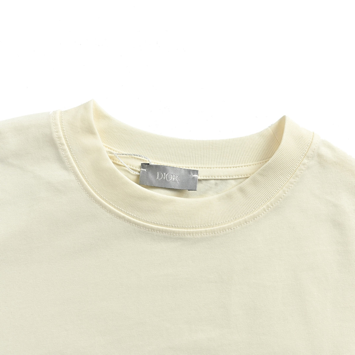 Dior kitten embroidered short sleeves