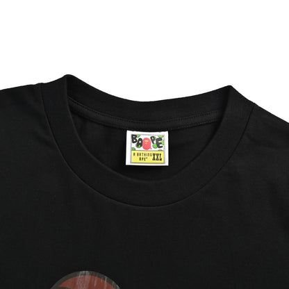 Bape camouflage ape head little monkey LOGO printed short sleeves