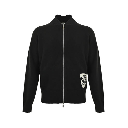 Burberry 25Fw shield jacquard sweater zipper jacket