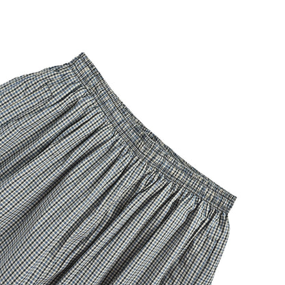 Balenciaga/Balanciaga 26ss wheat plaid embroidered sports trousers
