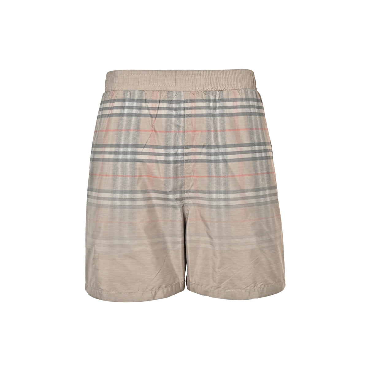 Burberry 26ss gradient plaid beach shorts
