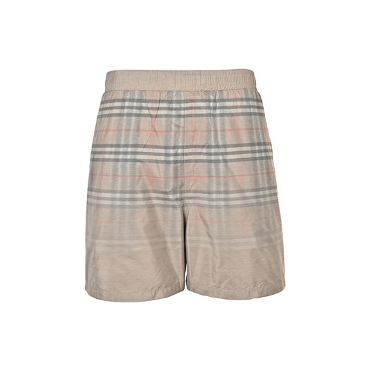 Burberry 26ss gradient plaid beach shorts