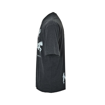 Acne Studios 26ss Gothic spray letter short sleeves