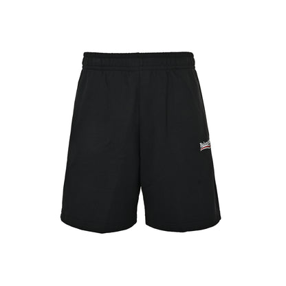 Balenciaga classic cola embroidered shorts