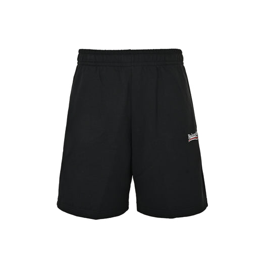 Balenciaga classic cola embroidered shorts