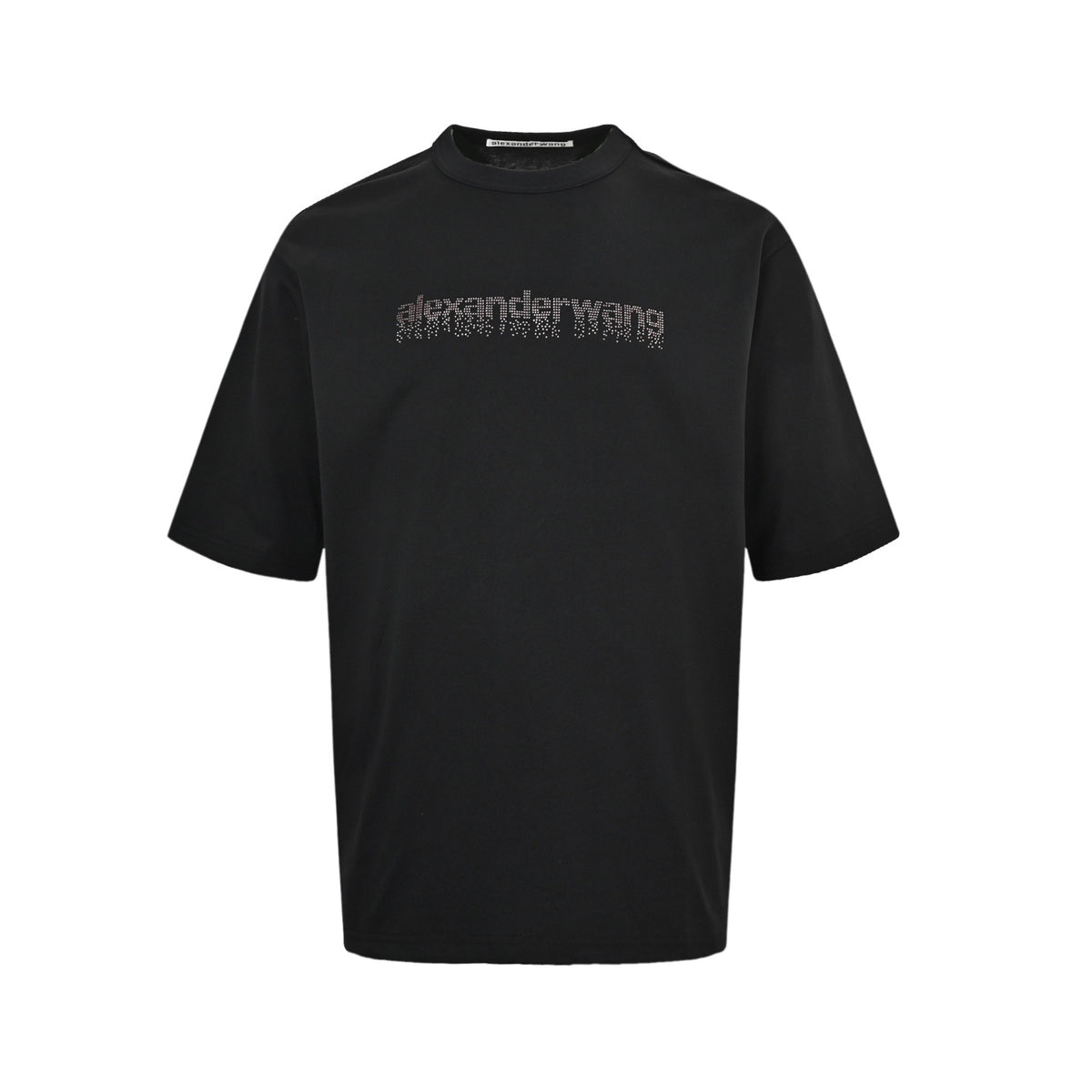 Alexander Wang Alexander Wang 26ss hot diamond letter short sleeves