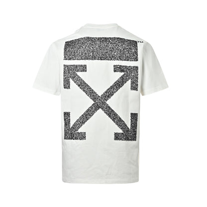OFF WHITE CO VIRGIL random embroidered arrow embroidered short sleeves