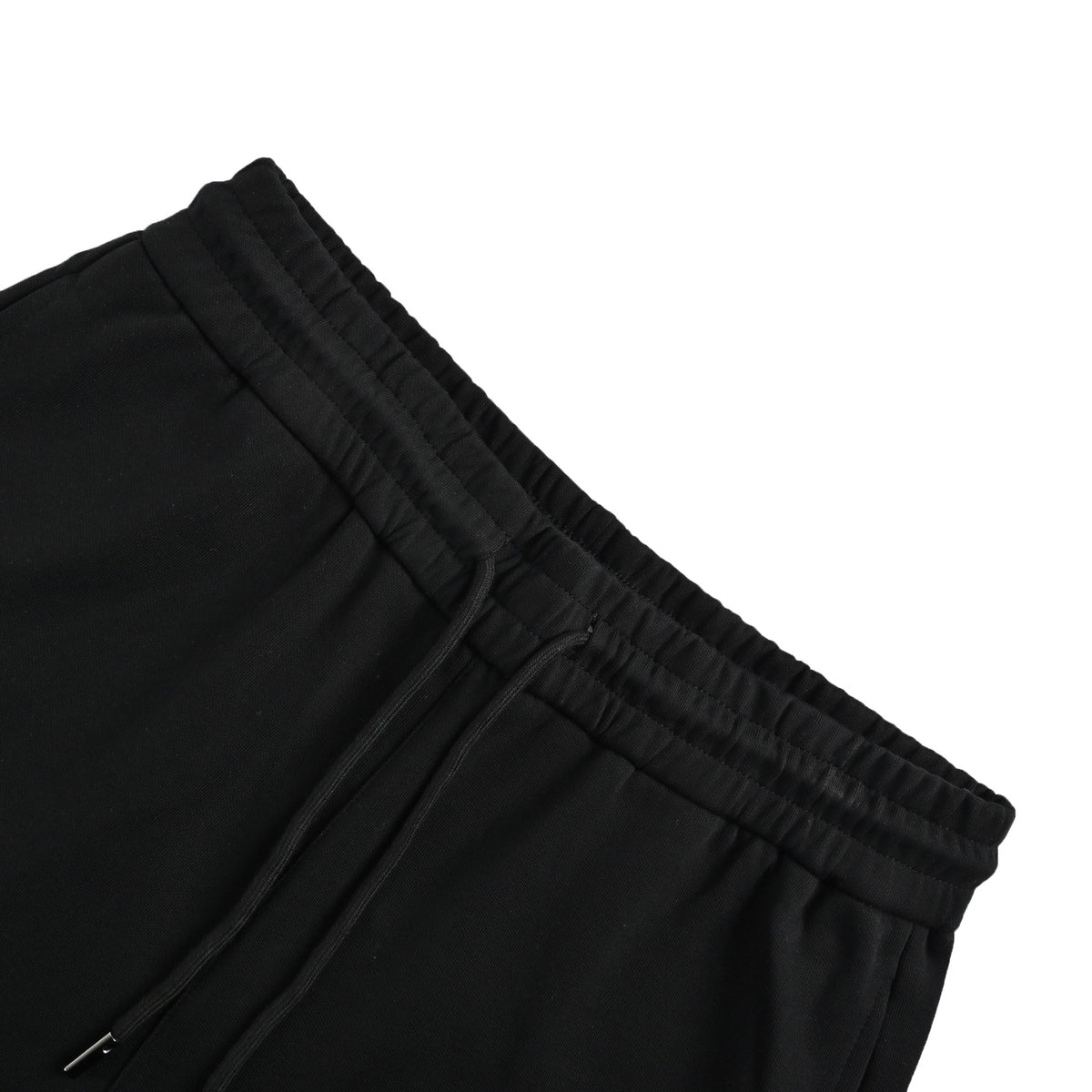 Prada hem striped patchwork triangle shorts
