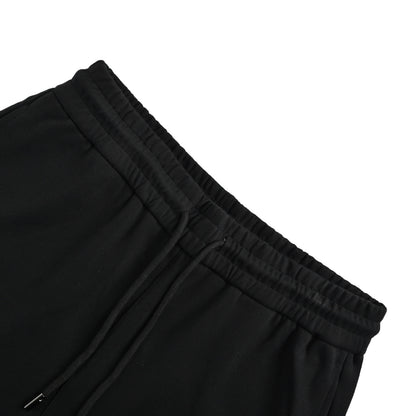 Prada hem striped patchwork triangle shorts