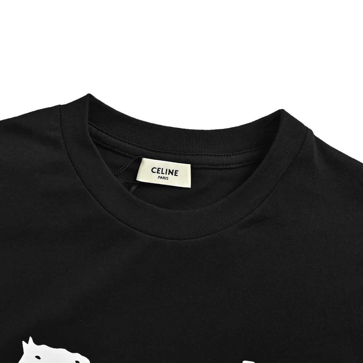 Celine carriage glue print short sleeves