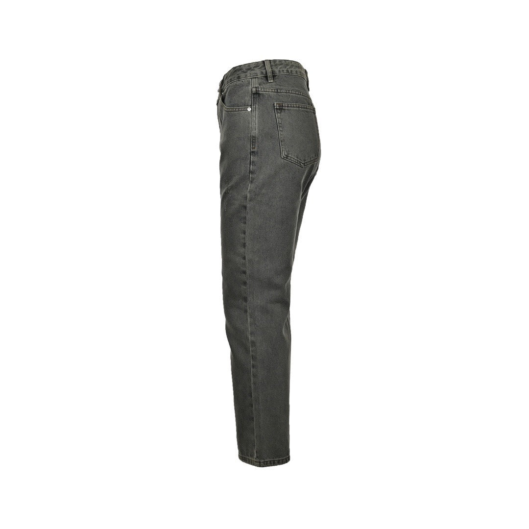 Burberry 23Fw wheat ear embroidered jeans