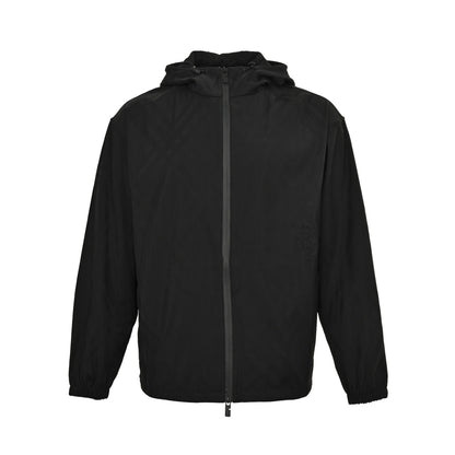 Burberry 25Fw hem war horse jacquard twill hooded jacket